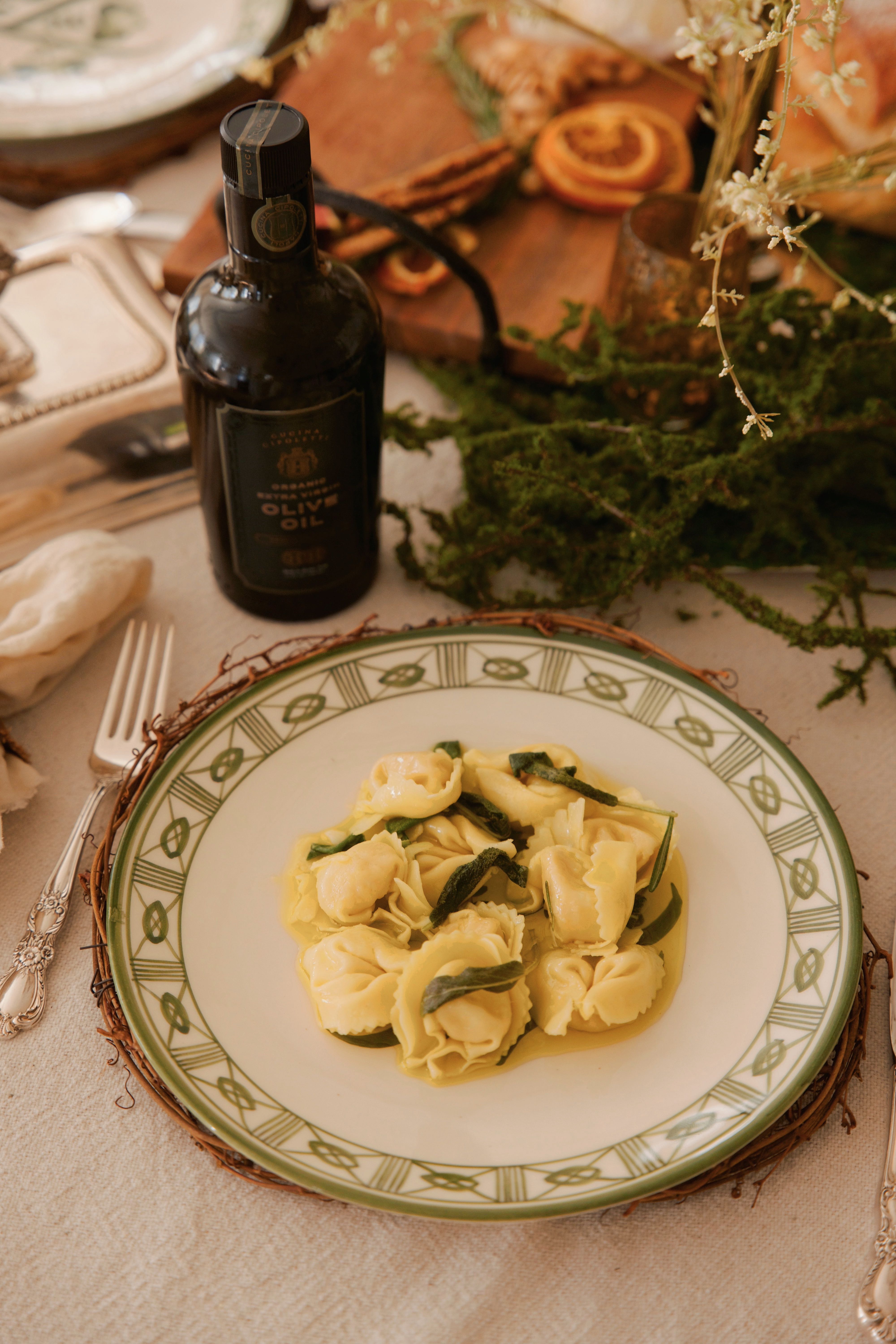 Homemade Tortellini in Butter Sage Sauce – Cucina Cipoletti